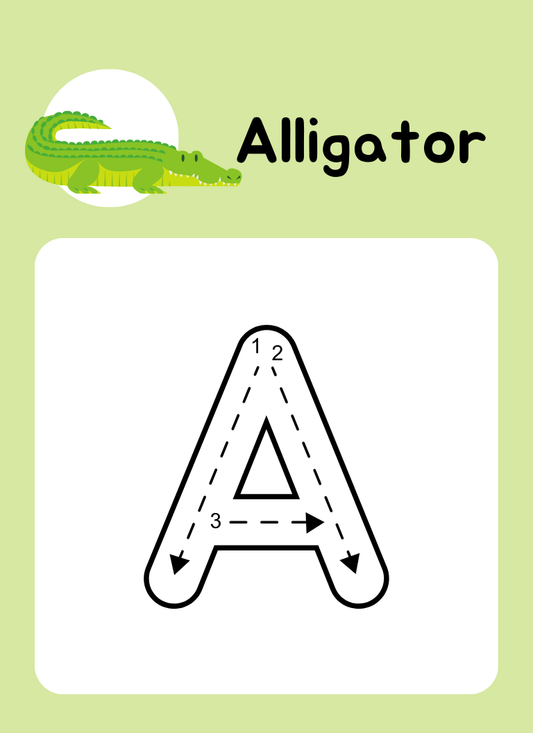 Alphabet Tracing Pack Age 0-6