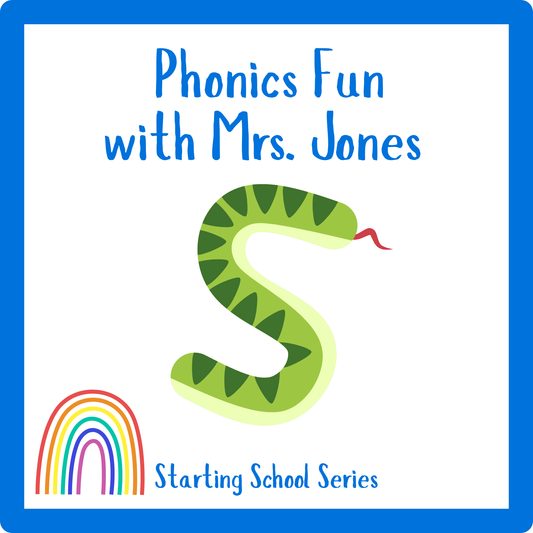 Phonics Fun with Mrs. Jones – Starting School Series